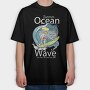 Beach Surfing, Tricou Oversize Barbati (Unisex)