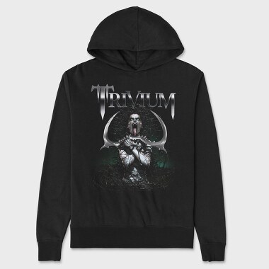 Trivium Skull Swords 3, Hanorac Oversize Barbati (Unisex)