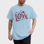 Love Cycling, Tricou Barbati (Unisex)