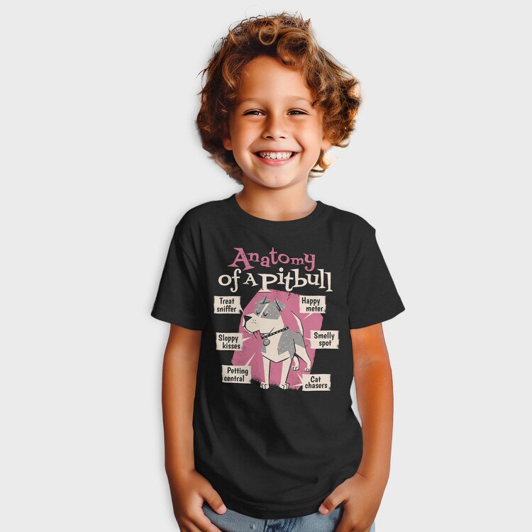 Anatomy of a Pitbull, Tricou Copii