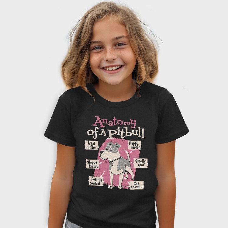Anatomy of a Pitbull, Tricou Copii