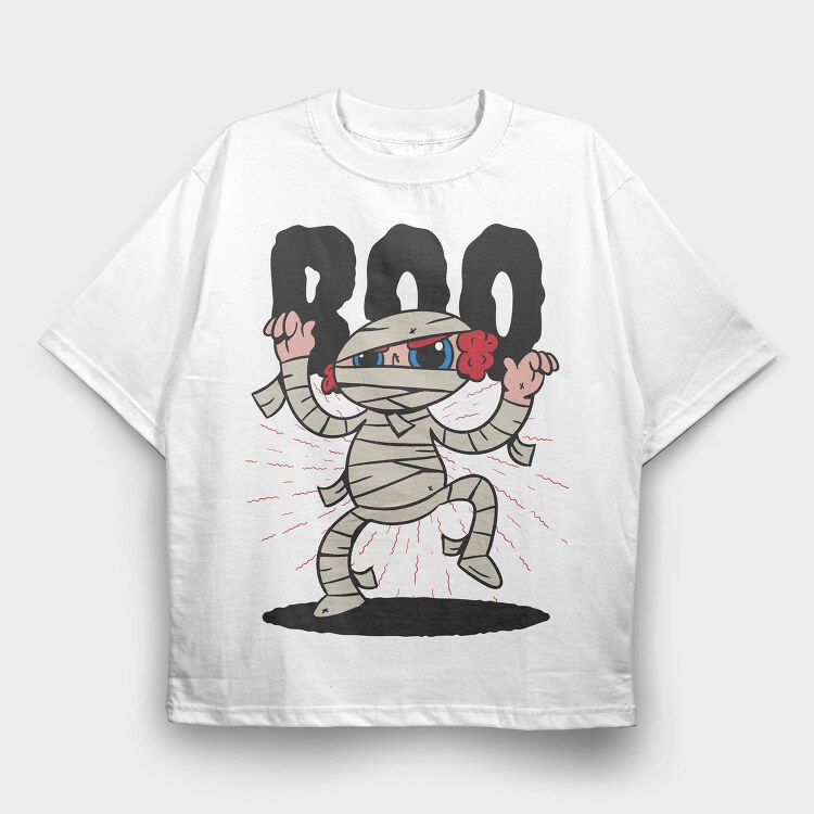 Little Mummy, Tricou Oversize Barbati (Unisex)