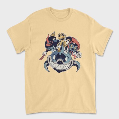 Halloween Cartoons, Tricou Barbati (Unisex)