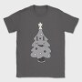 Christmas Tree Retro, Tricou Barbati (Unisex)