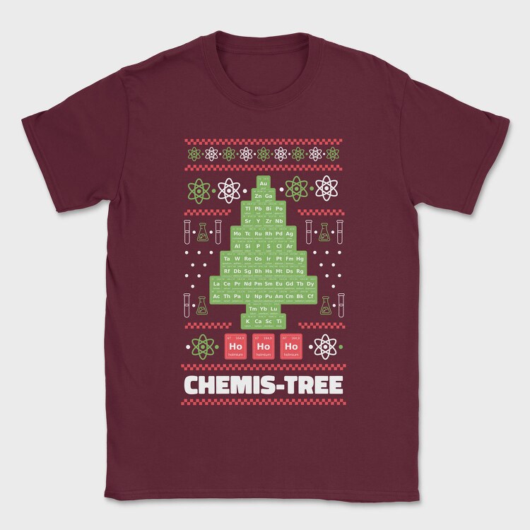 Chemis Tree, Tricou Barbati (Unisex)