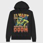 Christmas Doom, Hanorac Oversize Barbati (Unisex)