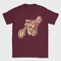 Santa Motorbike, Tricou Barbati (Unisex)