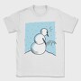 Snowman Peeing, Tricou Barbati (Unisex)
