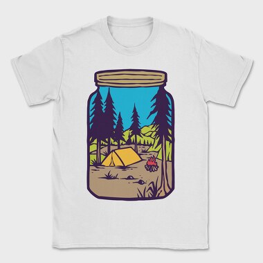 Bottle Of Happyness, Tricou Barbati (Unisex)