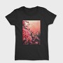 Cherry Blossom Painting, Tricou Femei