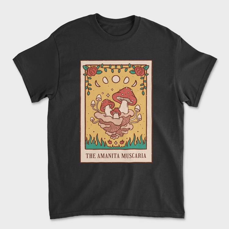 The Amanita Muscaria, Tricou Barbati (Unisex)