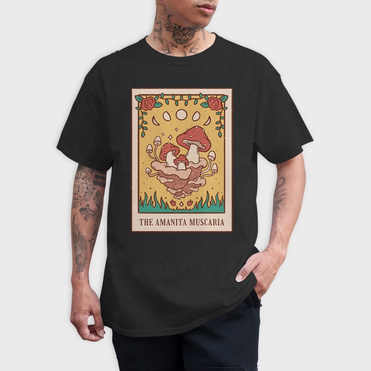 The Amanita Muscaria, Tricou Barbati (Unisex)