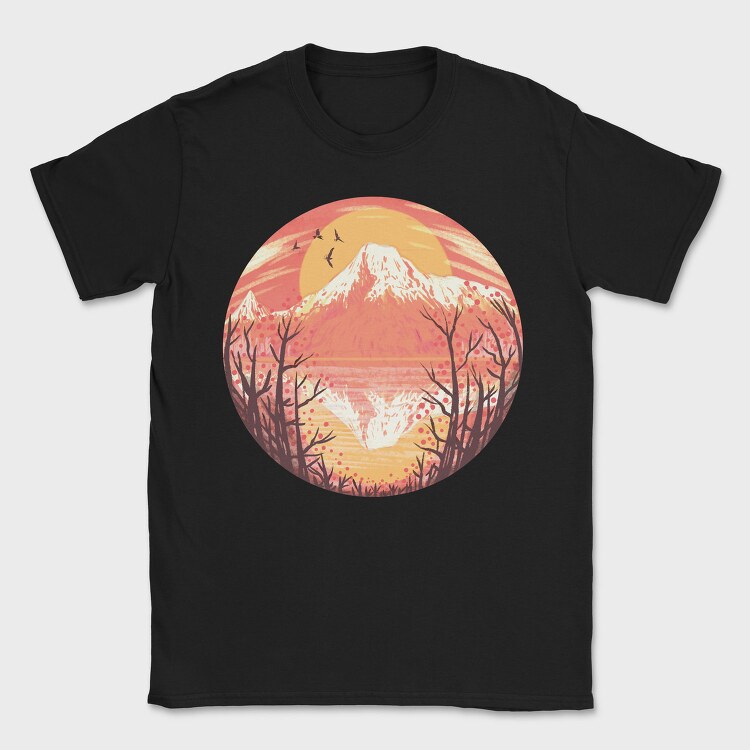 Tricou Barbati (Unisex) Imprimat digital direct in tesatura, bumbac premium 100%.