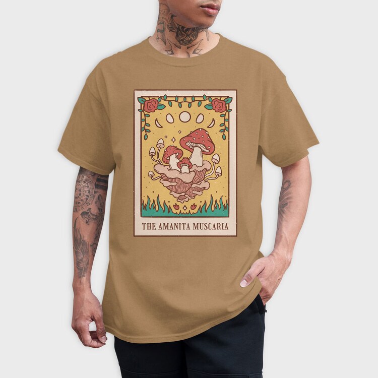 The Amanita Muscaria, Tricou Barbati (Unisex)