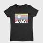 Retro Mountain Sunset, Tricou Femei