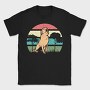 Retro Retriever, Tricou Barbati (Unisex)