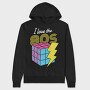 I Love the 80's, Hanorac Oversize Barbati (Unisex)