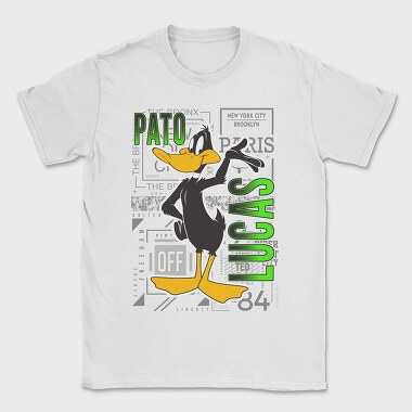 Daffy Duck New York City Urban Art, Tricou Barbati (Unisex)