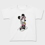 Mickey Mouse Boy Style Urban Art, Tricou Copii