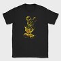 Mickey Mouse Flame Art, Tricou Barbati (Unisex)