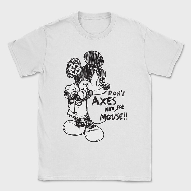 Mickey Mouse Urban Art 99, Tricou Barbati (Unisex)