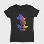 Mickey Mouse Colorful Lines, Tricou Femei