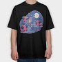 Slow Party, Tricou Oversize Barbati (Unisex)