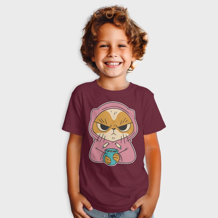 Angry Cat Coffee, Tricou Copii