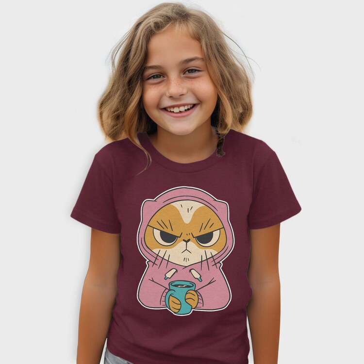 Angry Cat Coffee, Tricou Copii