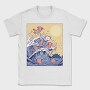 Axolotls In Wave, Tricou Barbati (Unisex)