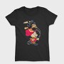 Daffy Duck Cooking Rolling Pin, Tricou Femei