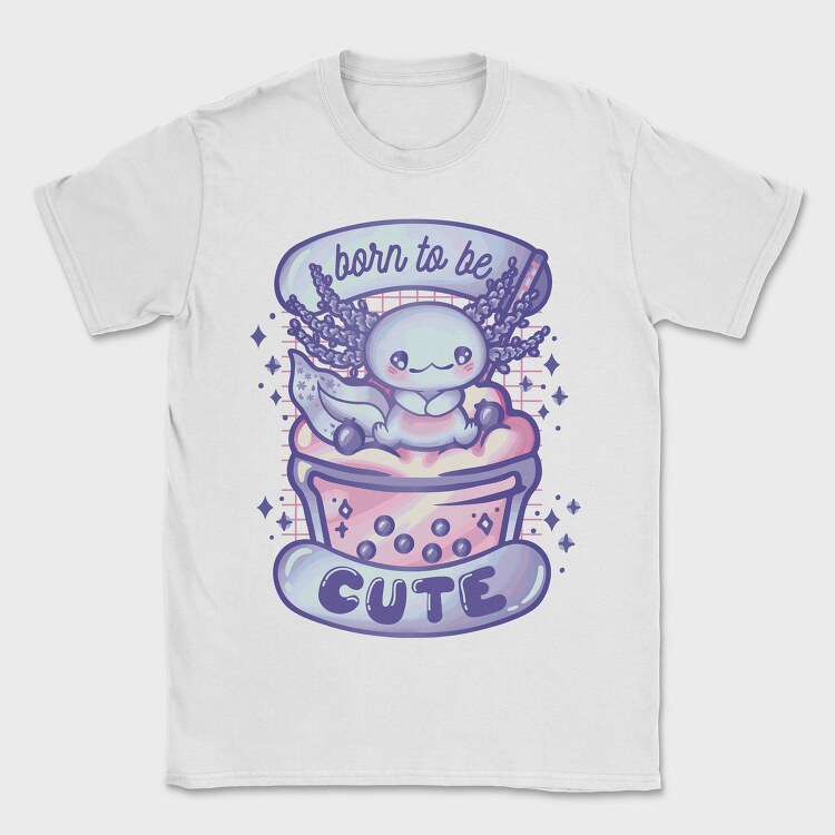 Baby Axolotl, Tricou Barbati (Unisex)