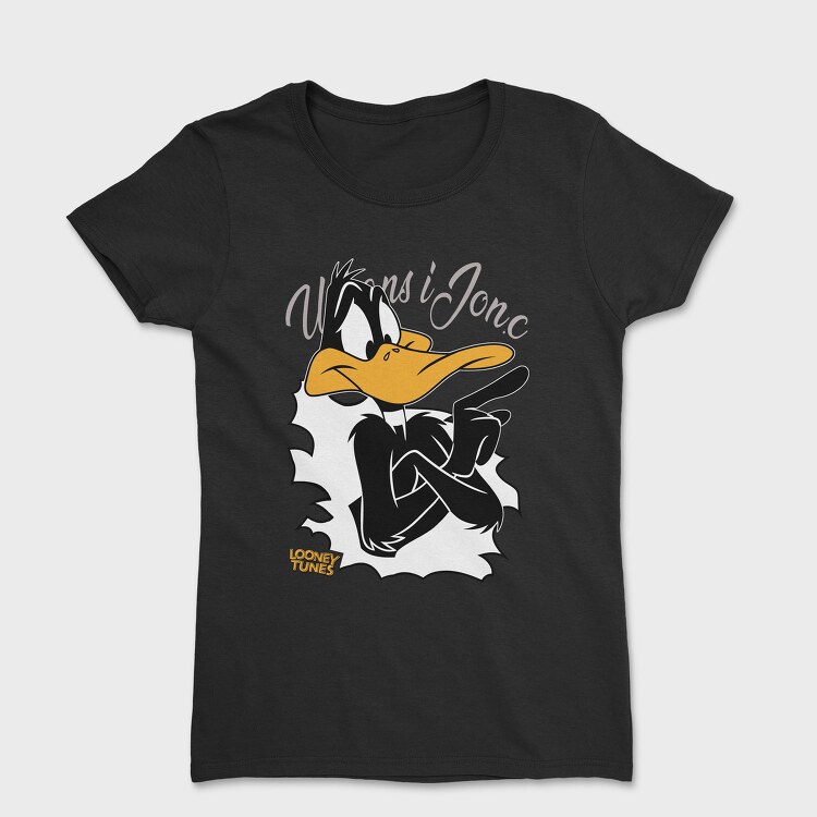 Daffy Duck Looney Tunes Urban Art, Tricou Femei