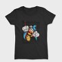New York Time Donald Duck Urban Art, Tricou Femei