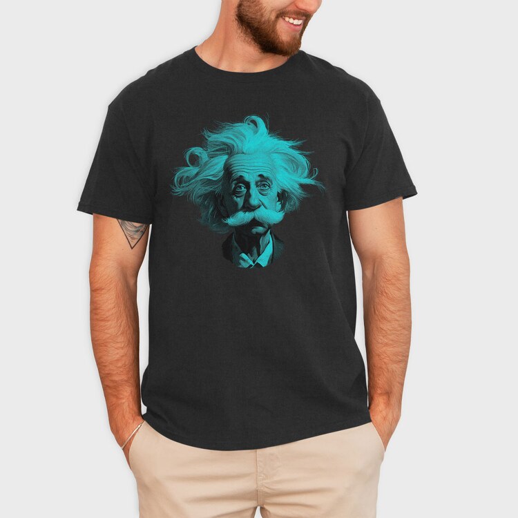 Einsten, Tricou Barbati (Unisex)
