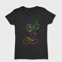 Mickey Mouse Colorful Lines Urban Art 99, Tricou Femei