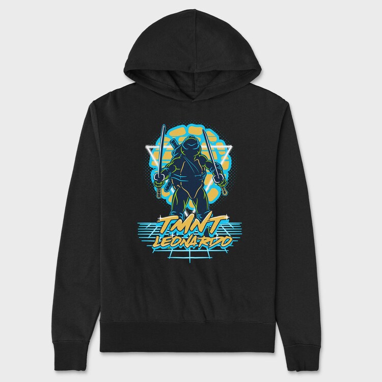 Ninjaturtles Leonardo Splash Art 99, Hanorac Oversize Barbati (Unisex)