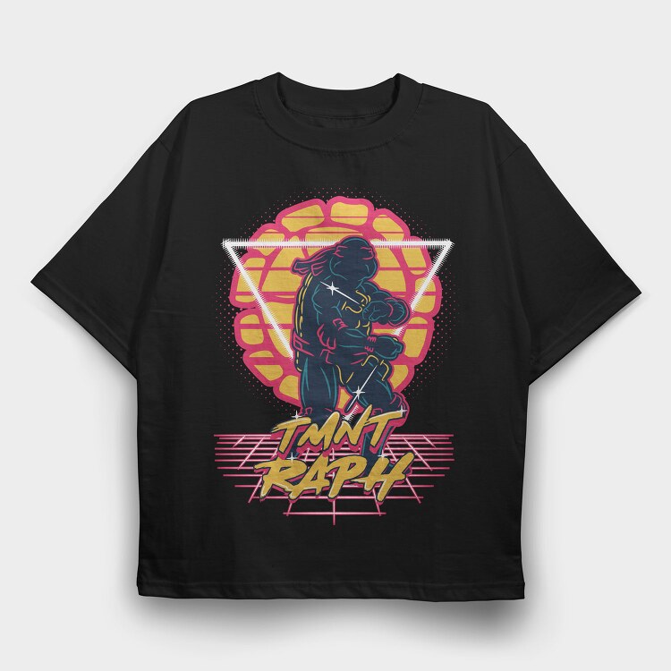 Ninjaturtles Raph Urban Art 99, Tricou Oversize Barbati (Unisex)