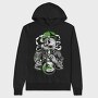 Spinach Monster Smoke Urban Art, Hanorac Oversize Barbati (Unisex)