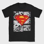 Superman Secret Identity Eyes, Tricou Barbati (Unisex)