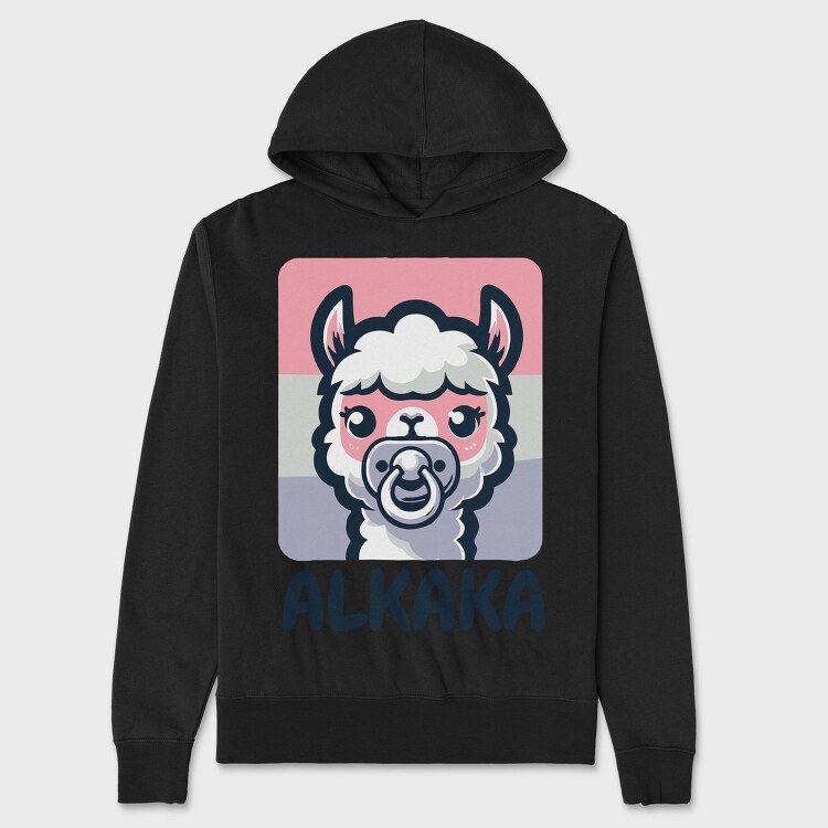 Baby Llama Alkaka, Hanorac Oversize Barbati (Unisex)