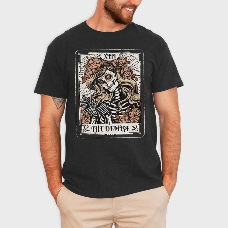 The Demised Trot Card, Tricou Barbati (Unisex)
