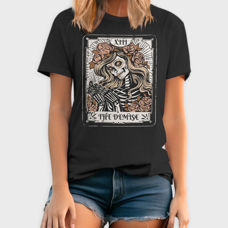 The Demised Trot Card, Tricou Barbati (Unisex)
