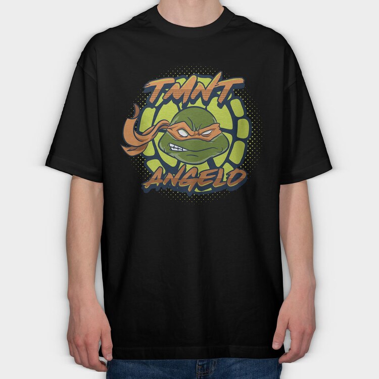 Ninjaturtles Angelo Urban Art 99, Tricou Oversize Barbati (Unisex)