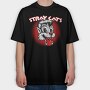Stray Cats Red Eyes Animal Eyes, Tricou Oversize Barbati (Unisex)