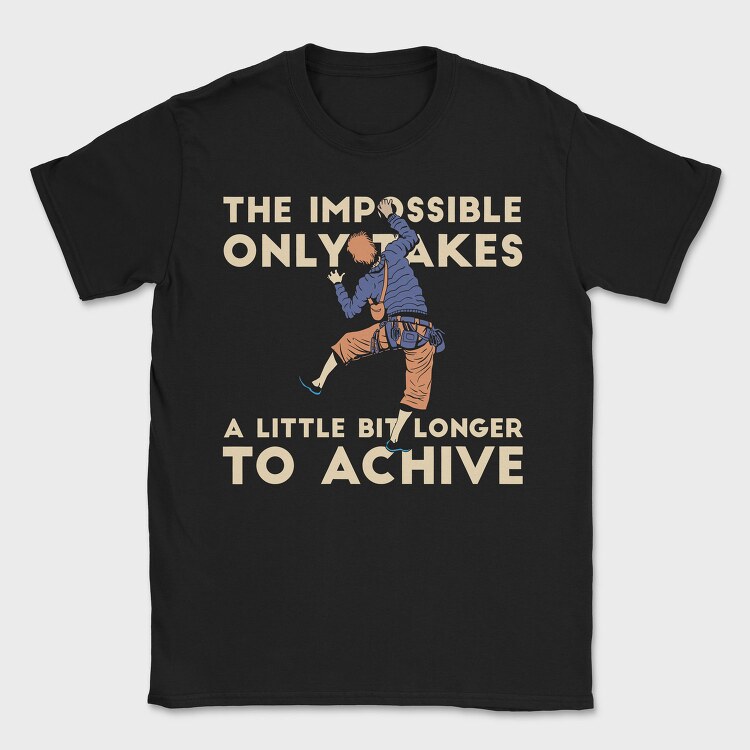 Rock Climber, Tricou Barbati (Unisex)