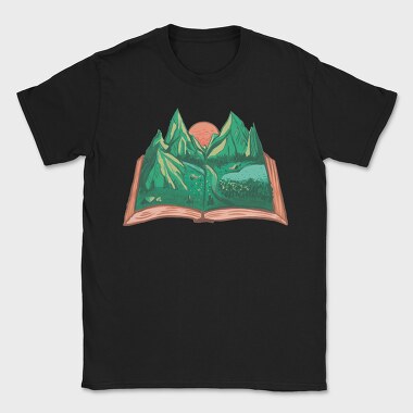 Nature Book, Tricou Barbati (Unisex)