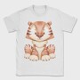 Baby Tiger Watercolor, Tricou Barbati (Unisex)