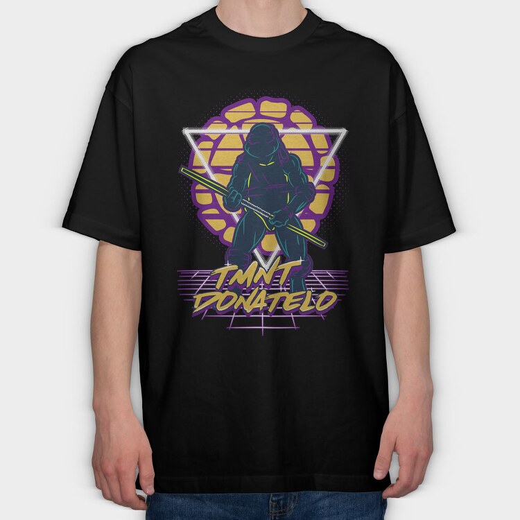 Ninjaturtles Donatello Urban Art 99, Tricou Oversize Barbati (Unisex)