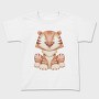 Baby Tiger Watercolor, Tricou Copii